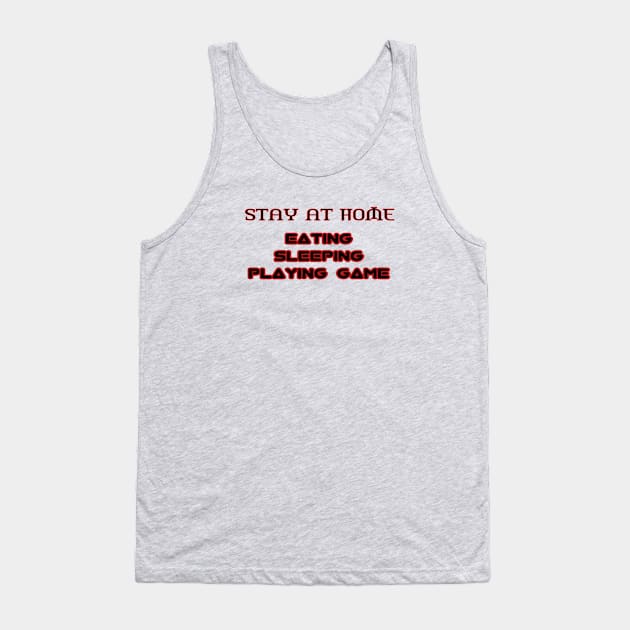 Stay at home Tank Top by martastudio